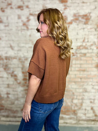 Aria Solid Sweater Top