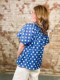 THML Lissette Polka Dot Top