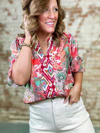 Marissa Floral Print Top