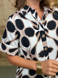 Harlyn Printed Shirt Dress