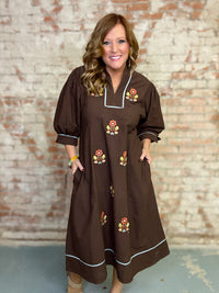 Uncle Frank Yessica Embroidery Dress