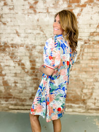 Cecil Bloomscape Print Dress