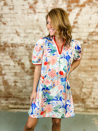 Cecil Bloomscape Print Dress