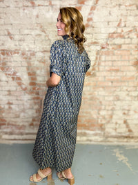 Regina Floral Midi Dress