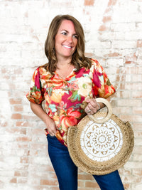 Trudi Floral Print Top