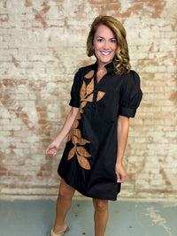 Lindy Applique Dress