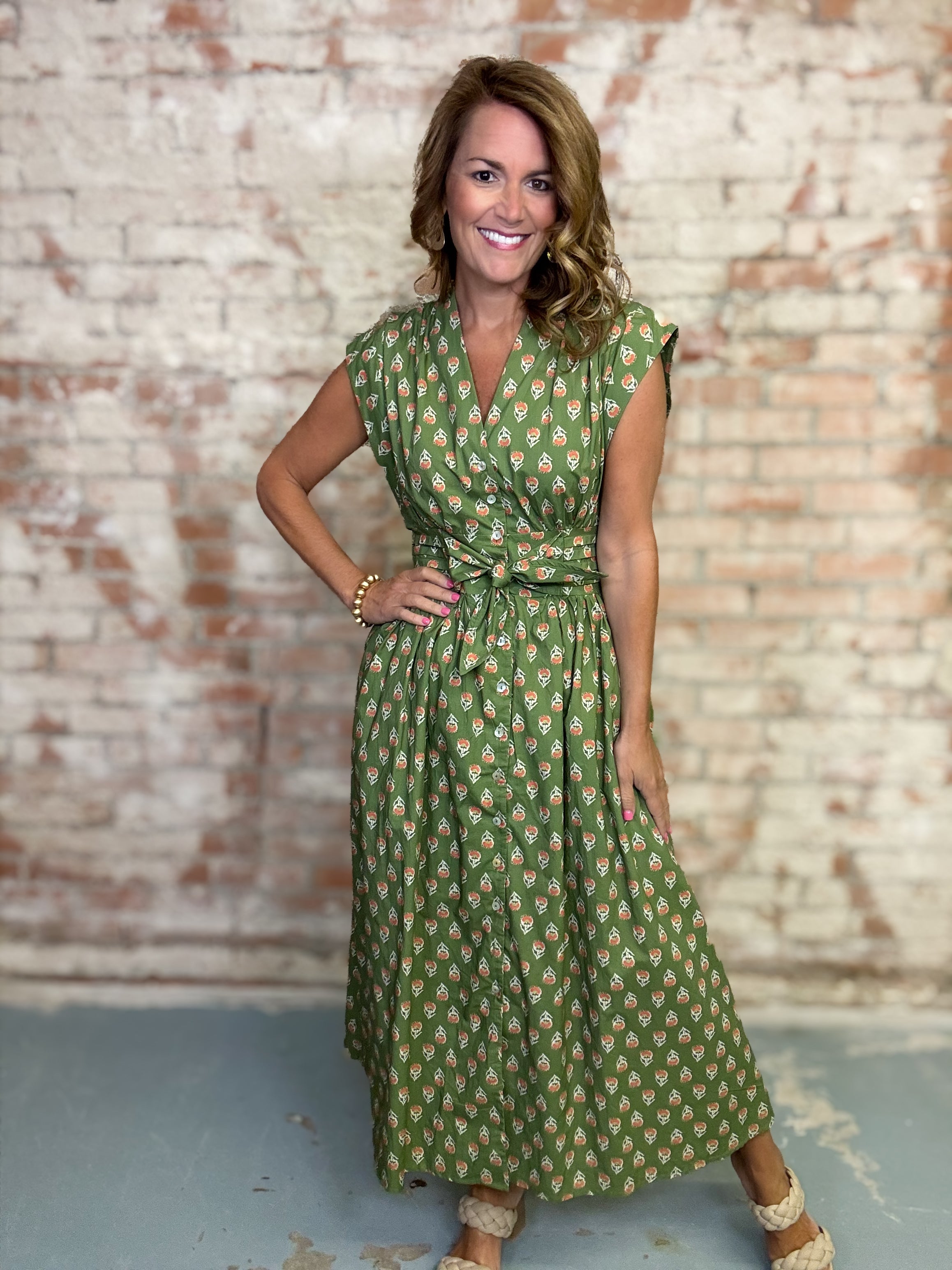Sarai Geo Print Dress