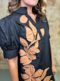 Lindy Applique Dress