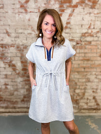 Faith Drawstring Waist Dress