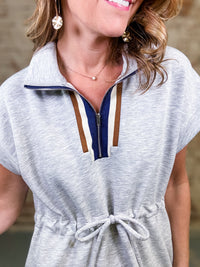 Faith Drawstring Waist Dress