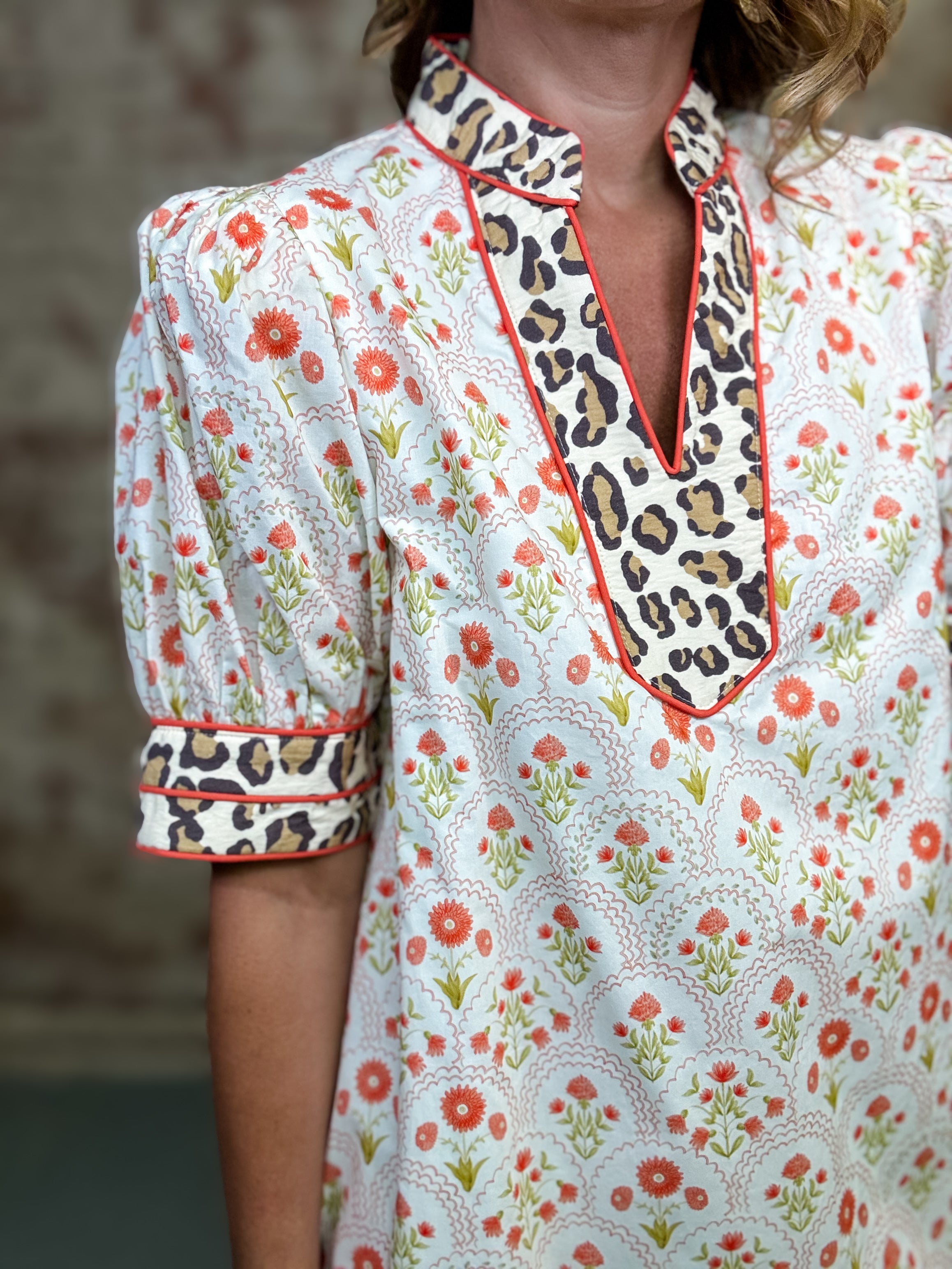 Cathan Botanical Dress