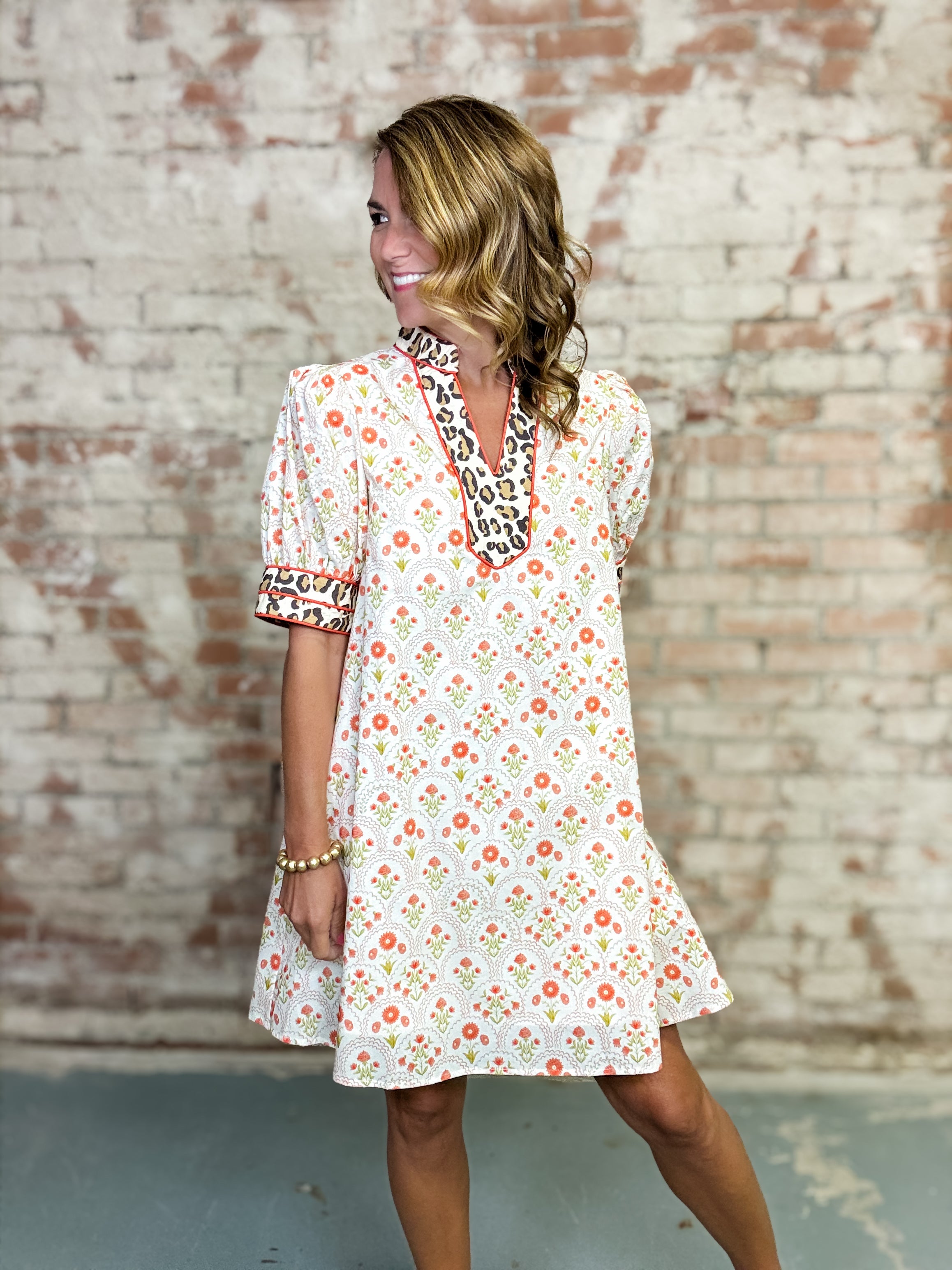 Cathan Botanical Dress