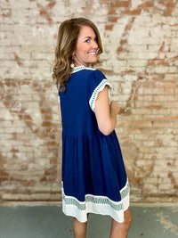 Sharon Flutter Sleeve Dress