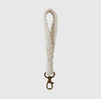 Kenner Macrame Flat Braided Keychain