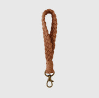 Kenner Macrame Flat Braided Keychain