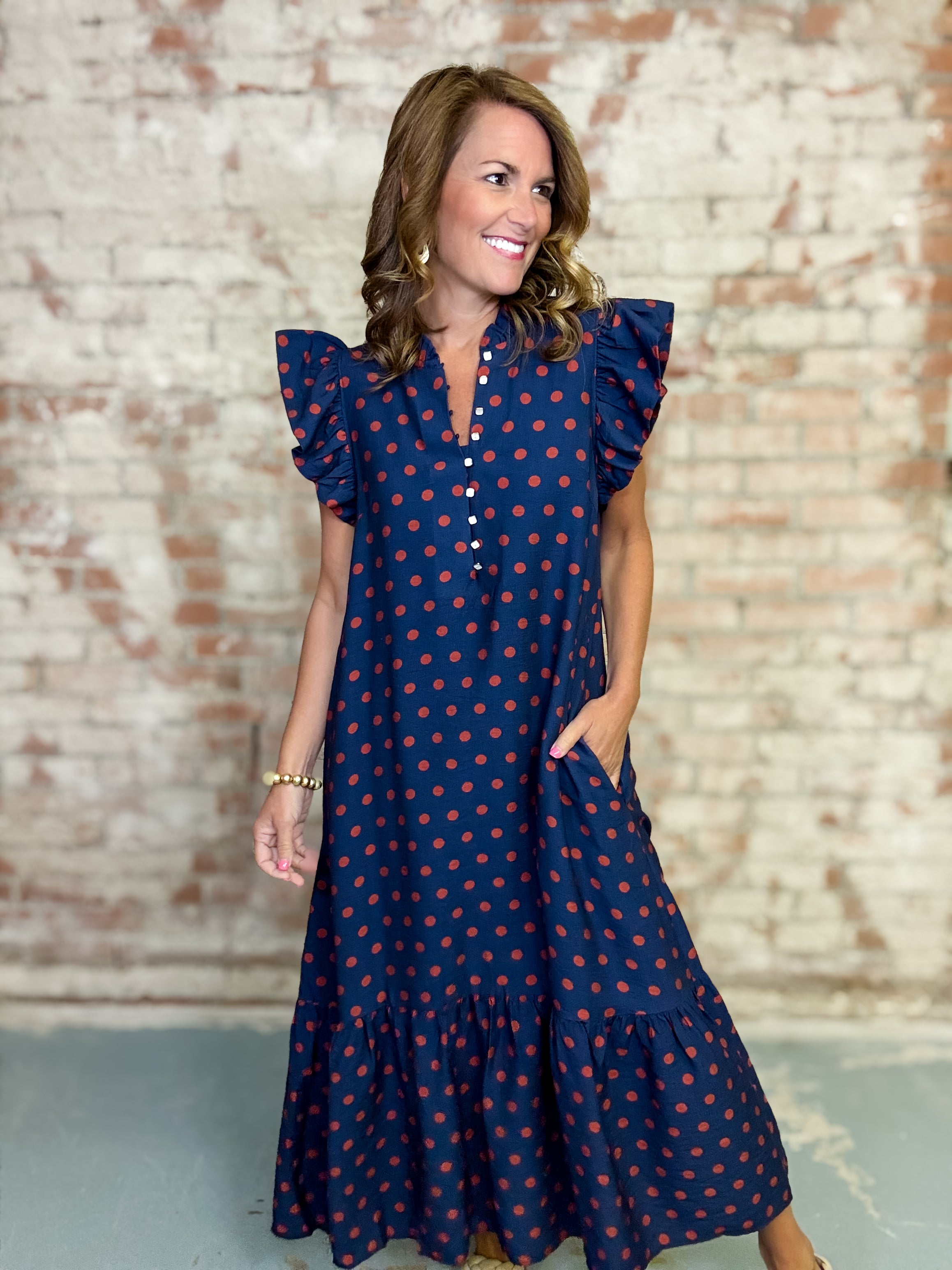 Riley Polka Dot Dress