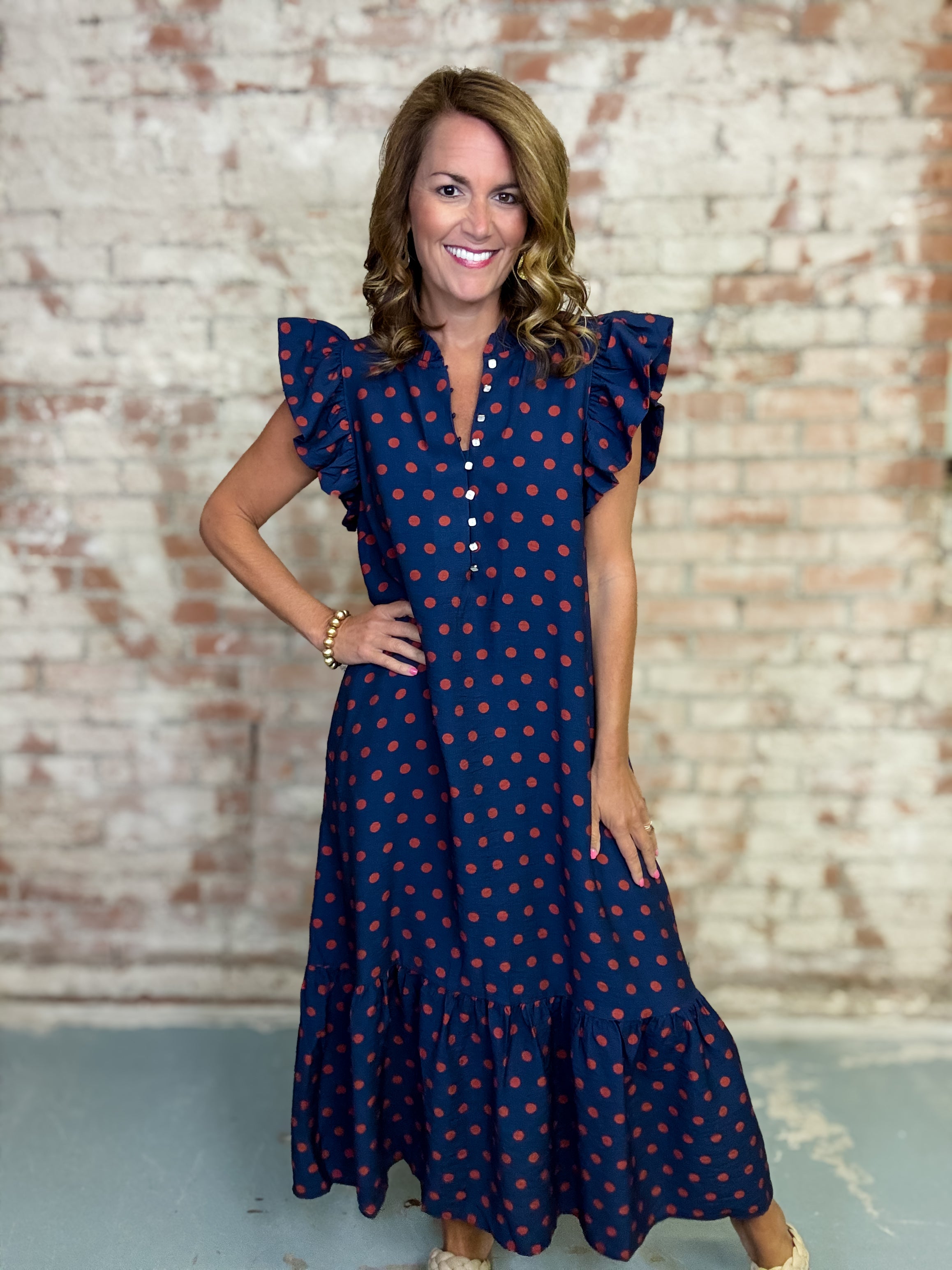 Riley Polka Dot Dress