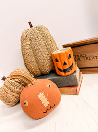 Antique Jack O'Lantern Head
