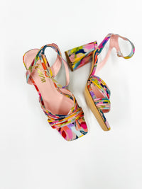 Leana Floral Heel