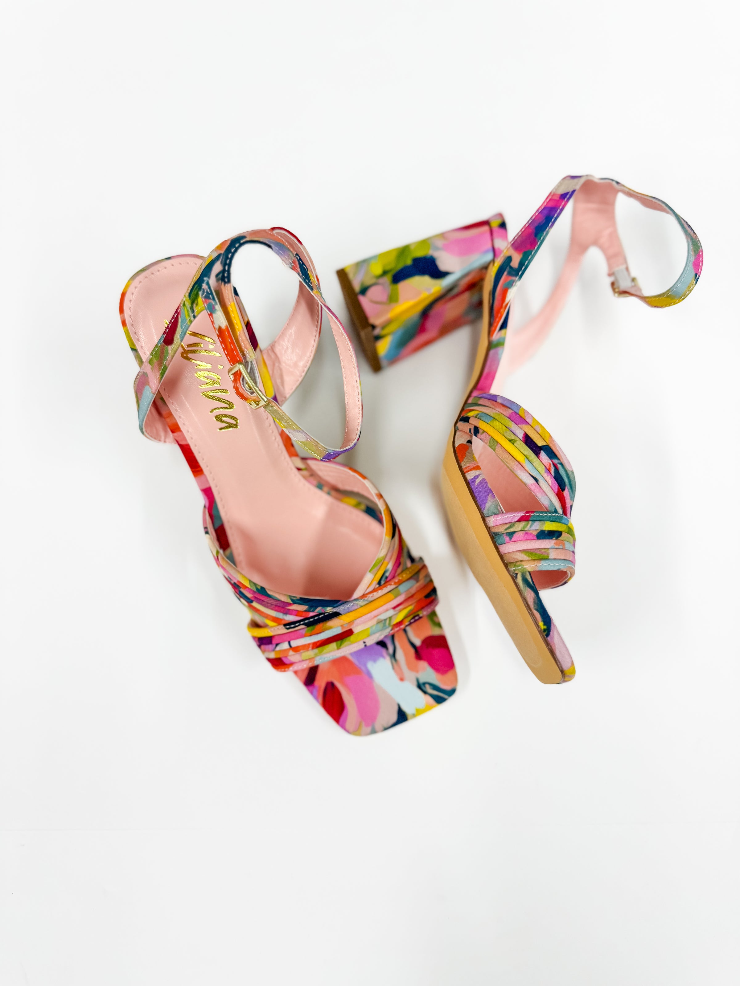 Leana Floral Heel