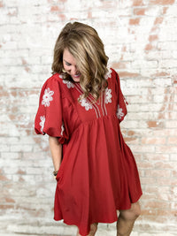 Catherine Embroidered Dress