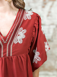 Catherine Embroidered Dress