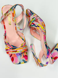Leana Floral Heel