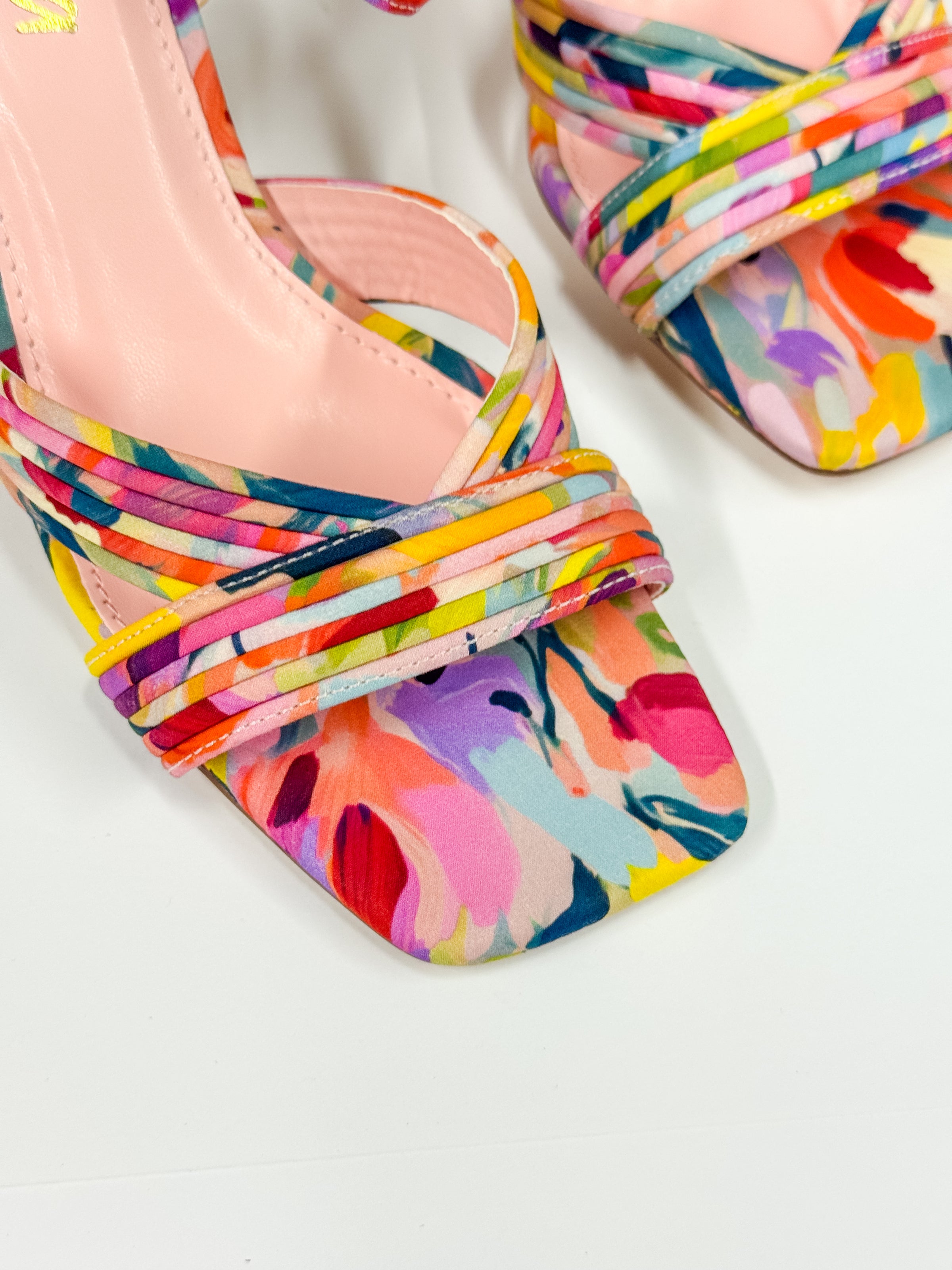 Leana Floral Heel