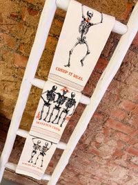 Skeleton Printed Dishtowel