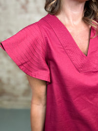 Heidi Flutter Sleeve Dress