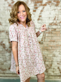 Kay Floral Gauze Dress