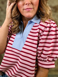 Alexa Striped Top
