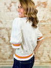 Channing Diamond Texture Top