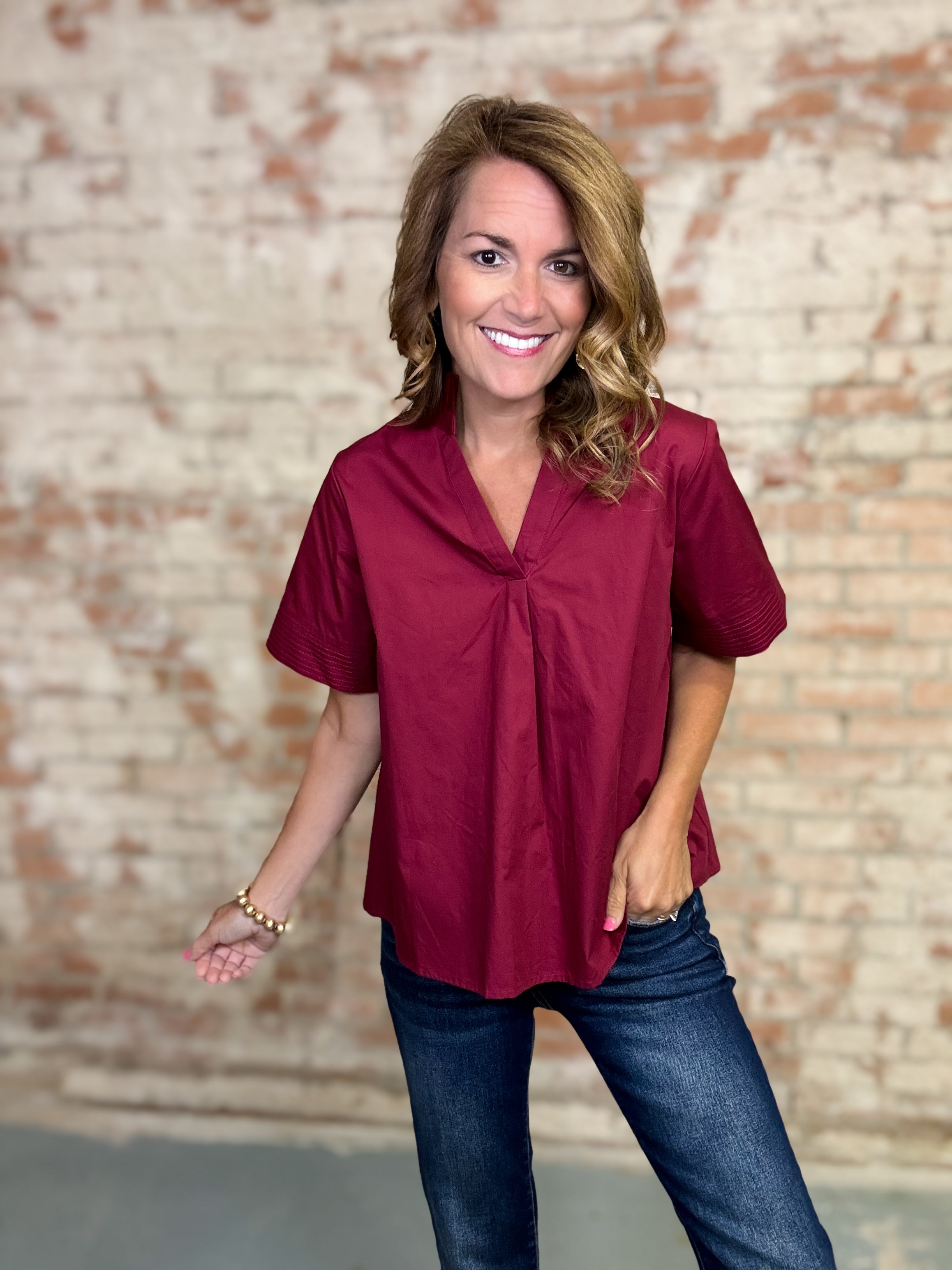 Lauren Solid Top