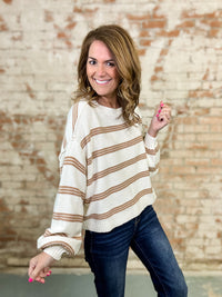 Adira Striped Sweater