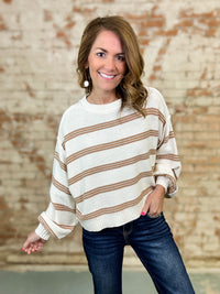 Adira Striped Sweater