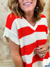 Marla Stripe Knit Top