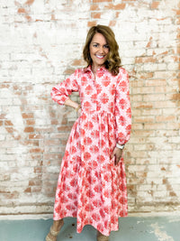 Tina Print Dress