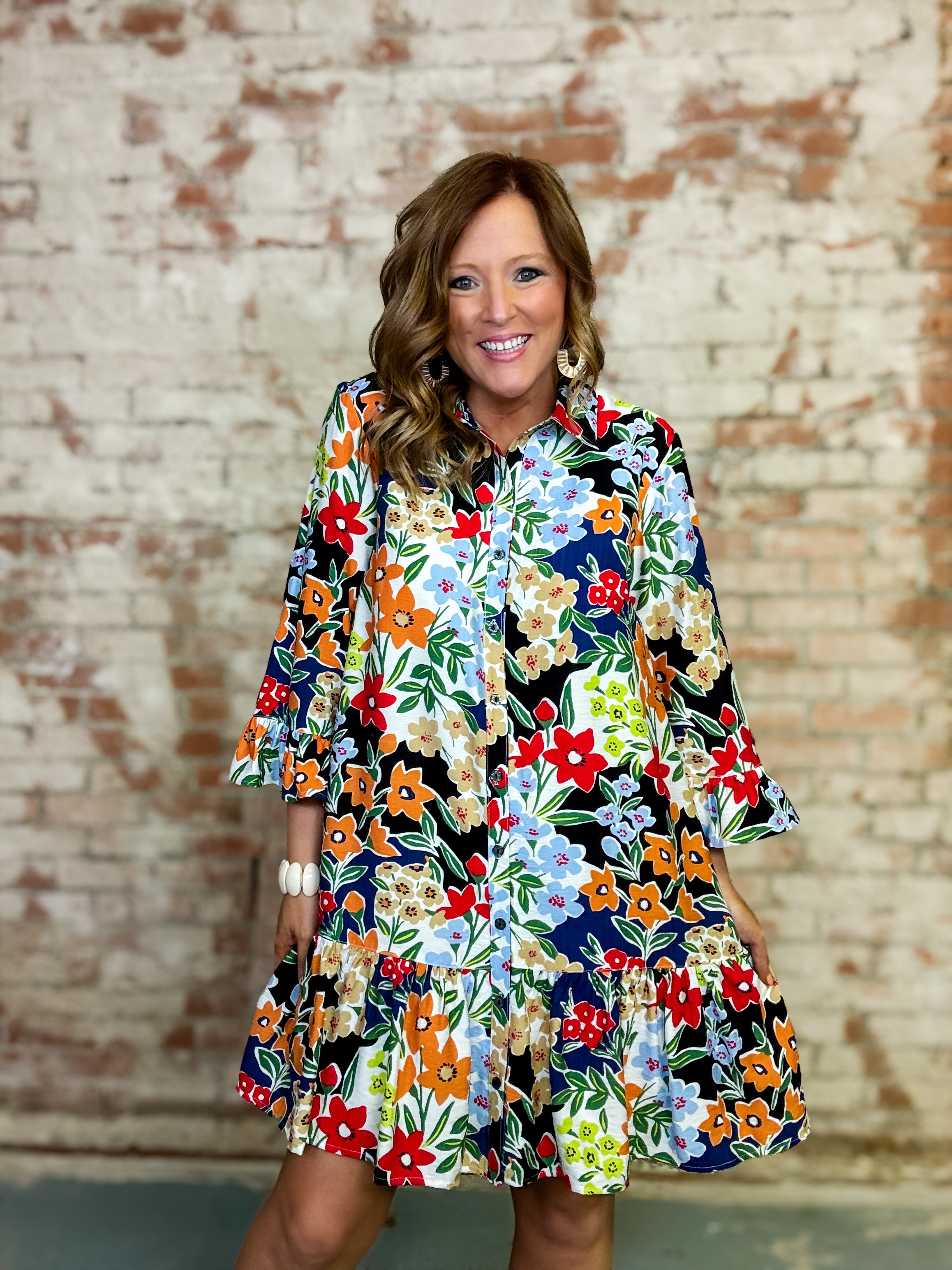 Uncle Frank Emrie Floral Dress