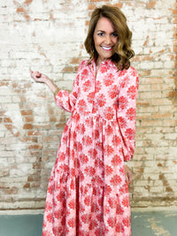 Tina Print Dress