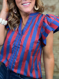 Wendy Flutter Sleeve Top