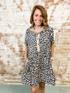 Kandy Leopard Print Dress