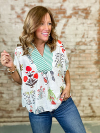 Madeline Floral Top