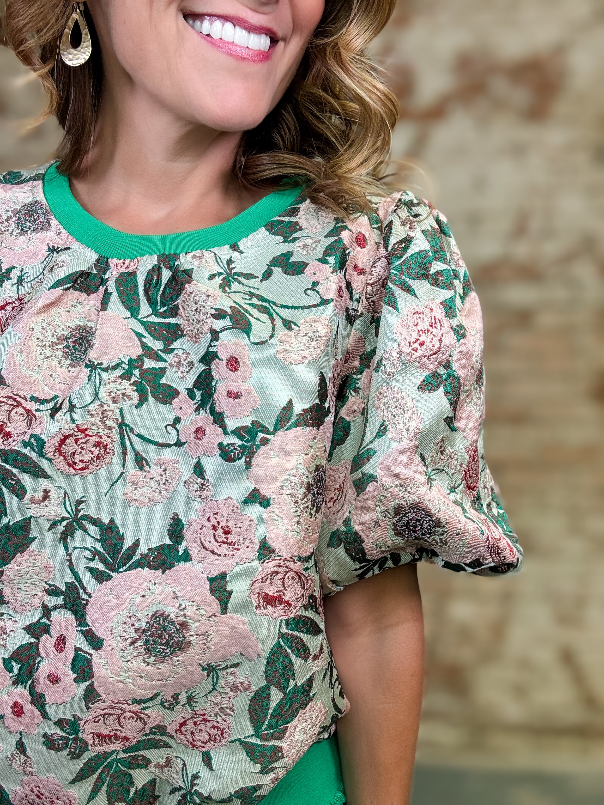 Rita Floral Top