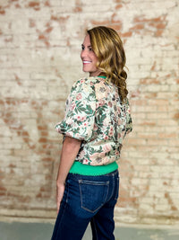Rita Floral Top