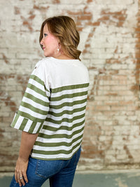 Zoe Striped Top