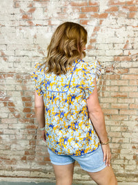 Dayna Floral Print Top