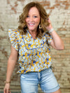 Dayna Floral Print Top