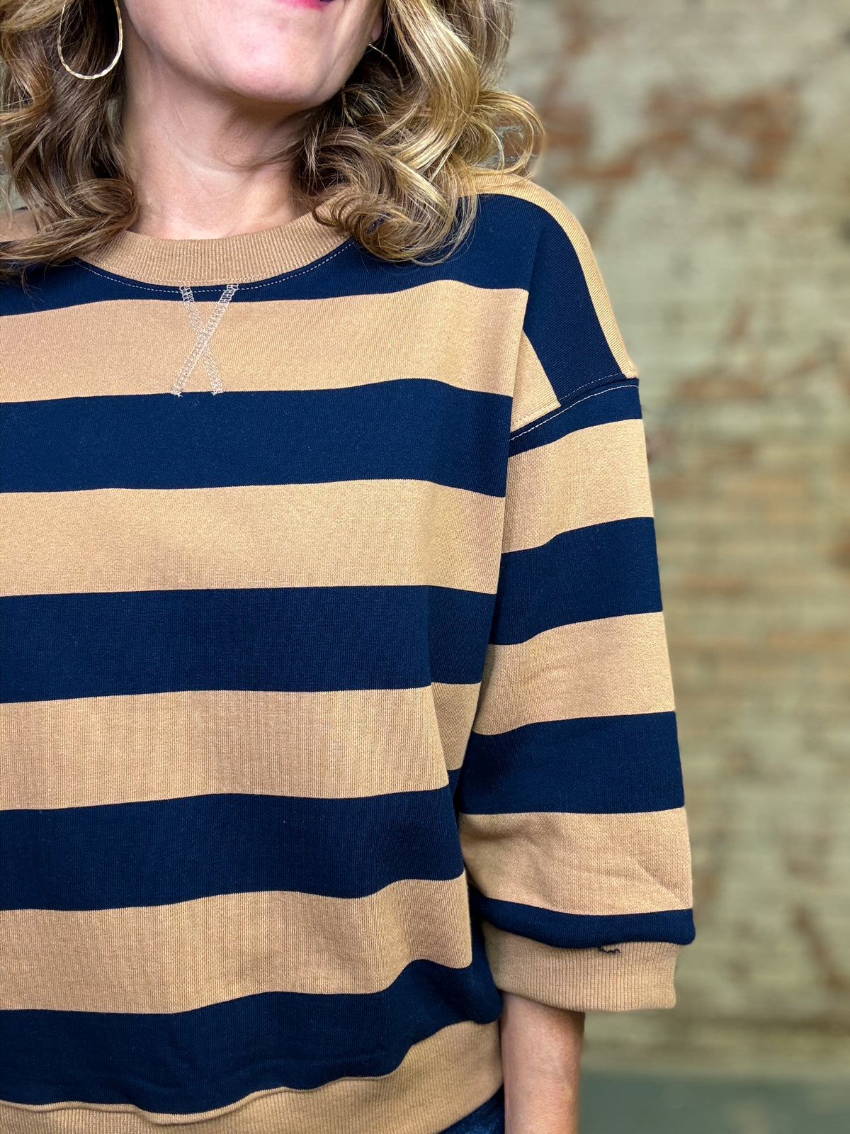Harris Stripe Pullover