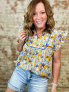 Dayna Floral Print Top